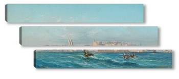 Модульная картина Форт Св. Эльмо, Мальта