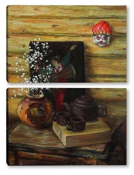 Модульная картина Демон и танцовщица