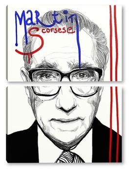 Модульная картина Martin Scorsese