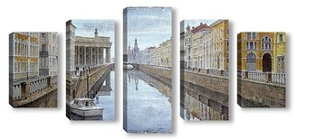 Модульная картина Санкт-Петербург