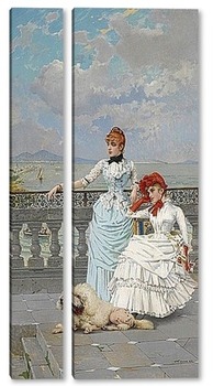Модульная картина НЕАПОЛИТАНСКИЕ КРАСОТЫ