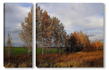 Модульная картина Прекрасной осени пейзаж