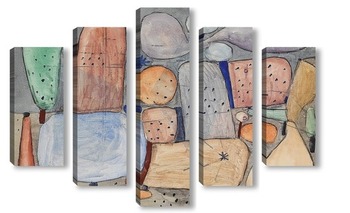 Модульная картина ЧАСТИ ЛАНДШАФТА