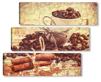 Модульная картина Чашечка кофе