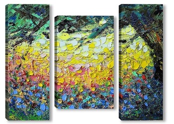 Модульная картина Зной и прохлада