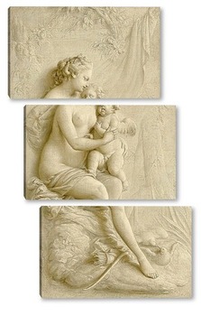 Модульная картина Венера и Амур