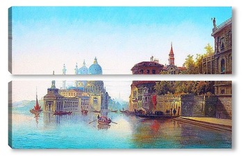 Модульная картина Венецианская сцена