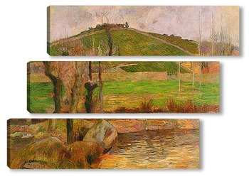 Модульная картина Пейзаж возле Понт-Авен