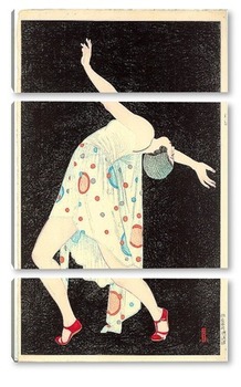 Модульная картина Танцовщица
