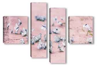 Модульная картина Бабочки