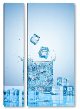 Модульная картина Чистая вода