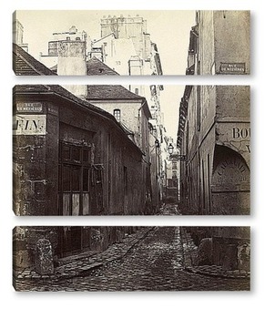 Модульная картина Улица Гиндре, 1867