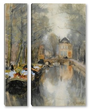 Модульная картина Вид на Смитсуотер, Гаага