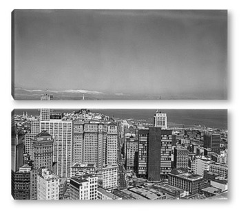 Модульная картина Небоскребы Сан-Франциско.