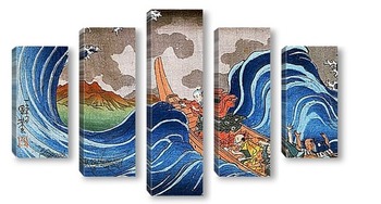 Модульная картина Utagawa Kunioshi-1