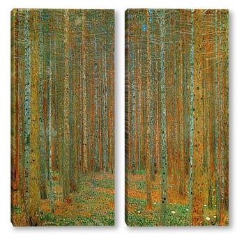 Модульная картина Сосновый лес (1902)