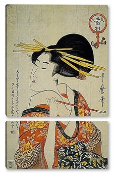 Модульная картина Utamaro003