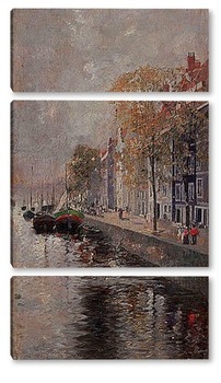 Модульная картина Амстердам, 1891