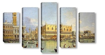 Модульная картина Дворец Дожей и Сан-Марко