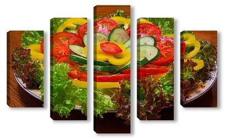 Модульная картина овощи