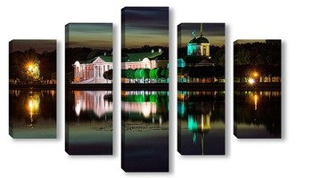 Модульная картина Парк Кусково