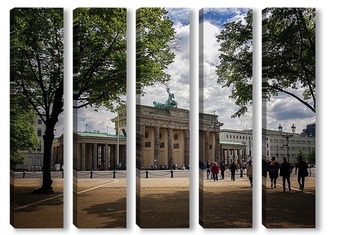 Модульная картина Бранденбургские ворота