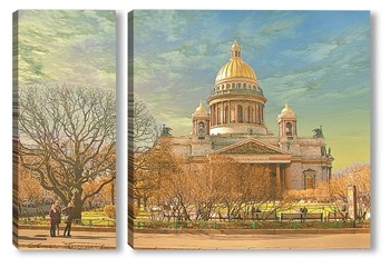 Модульная картина Санкт-Петербург, Исакиевский собор.