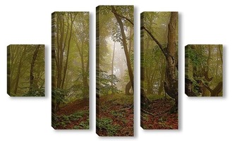 Модульная картина Чародейский лес