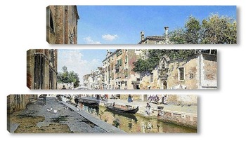 Модульная картина Канал Сан - Джузеппе, Венеция