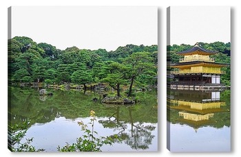 Модульная картина Киото, Золотой павильон