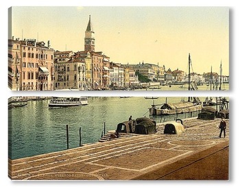Модульная картина Отель Грюневальд, Венеция, Италия