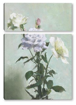 Модульная картина розы по Michael Klein