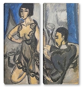 Модульная картина Пара в комнате