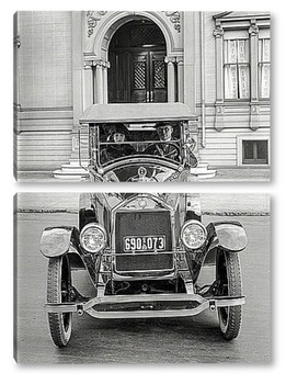 Модульная картина Авто в Сан-Франциско, 1923
