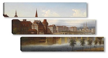 Модульная картина Люцерн, Швейцария