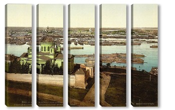 Модульная картина Нижний Новгород 1890-1900 