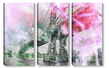 Модульная картина Мост мечты