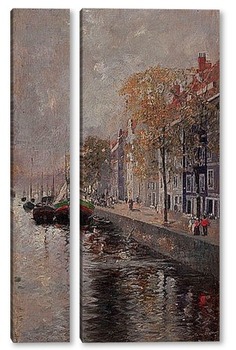 Модульная картина Амстердам , 1891