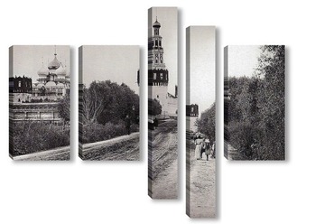 Модульная картина Новодевичий монастырь. 1900-е