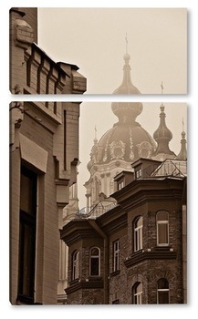 Модульная картина Андреевская церковь в Киеве
