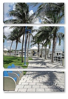 Модульная картина Miami046