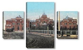 Модульная картина Вокзал 1900  –  1910 ,  Россия,  Татарстан,  Казань