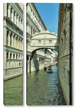 Модульная картина Мост вздохов в Венеции.