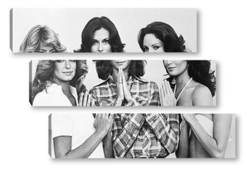 Модульная картина Farrah Fawcett, Kate Jackson and Jaclyn Smith