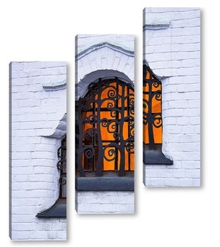 Модульная картина Окно в Храм
