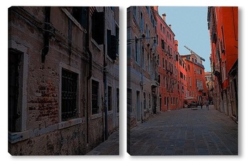 Модульная картина По улочкам Венеции
