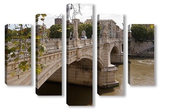 Модульная картина Мост Витторио Эммануэле II