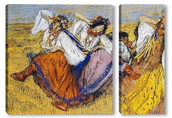 Модульная картина Русские танцовщицы