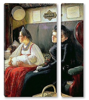 Модульная картина К родственникам, 1891