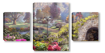Модульная картина Парки и сады 66256